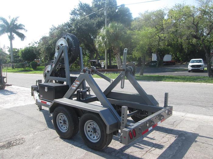 Used 2022 White's Welding 36" Bull Wheel Trailer