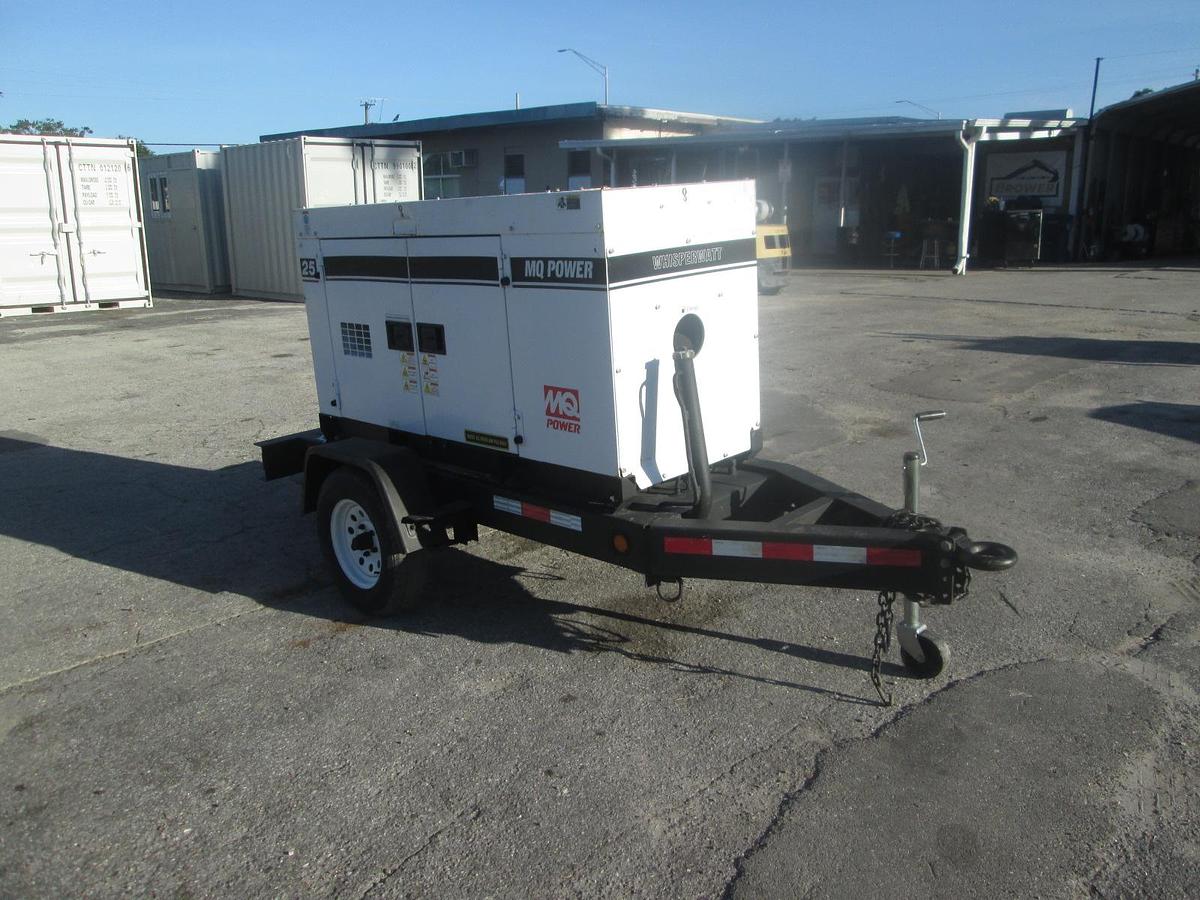 Used 2013 Multiquip 20KW Trailer Mounted Generator