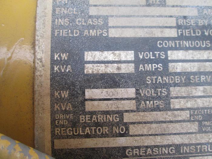 Used Portable Magnamax 300KW Generator