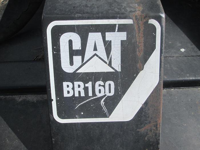 Used Caterpillar BR160 5' Skid Steer Brush Cutter