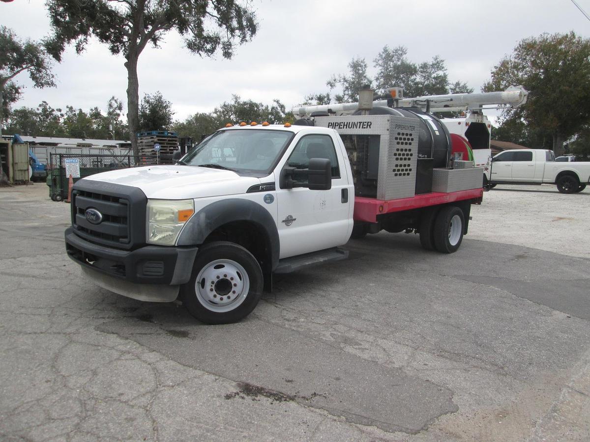 Used 2016 Ford F550 Pipehunter Sewer Jetter Truck