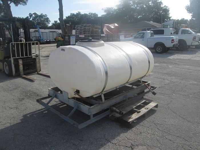 Used 500 Gallon Poly Elliptical Tank