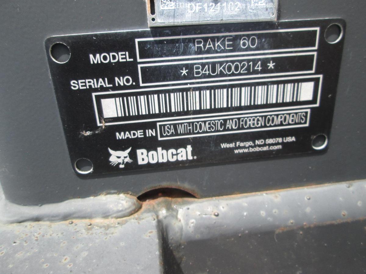 New Bobcat 60" 3 Point Landscape Rake