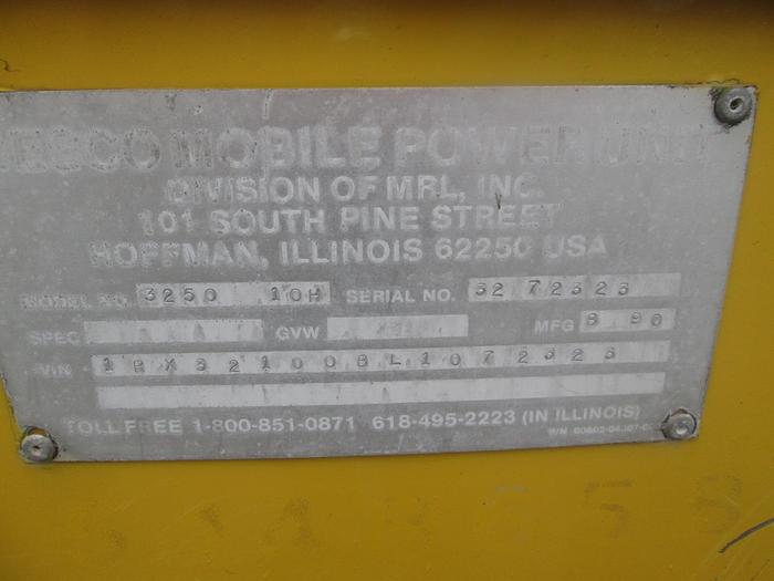 Used Hesco 10KW Generator