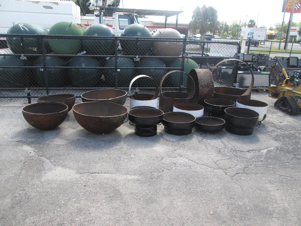 Used Heavy Duty Fire Pits and Fire Rings