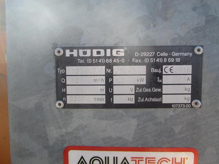 Used 2016 Hudig AQV100 4" Water Pump