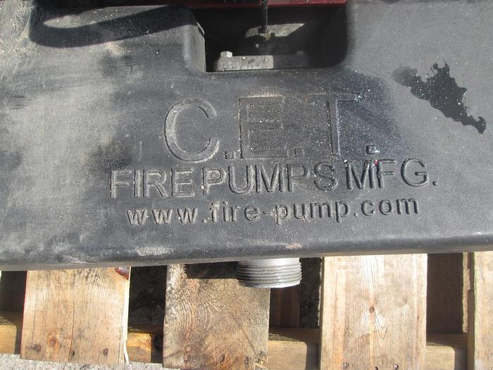 Used CET Floating Fire Pump