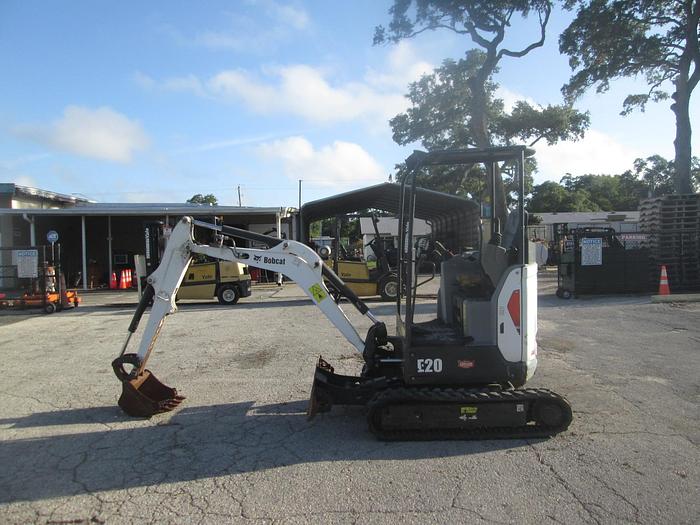 Used 2015 Bobcat E20 Mini Excavator