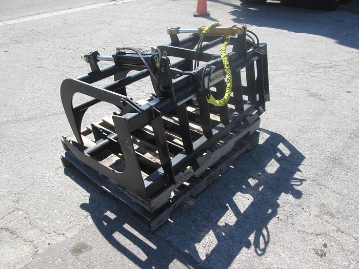 Used New 60" Skid Steer Grapple Rake