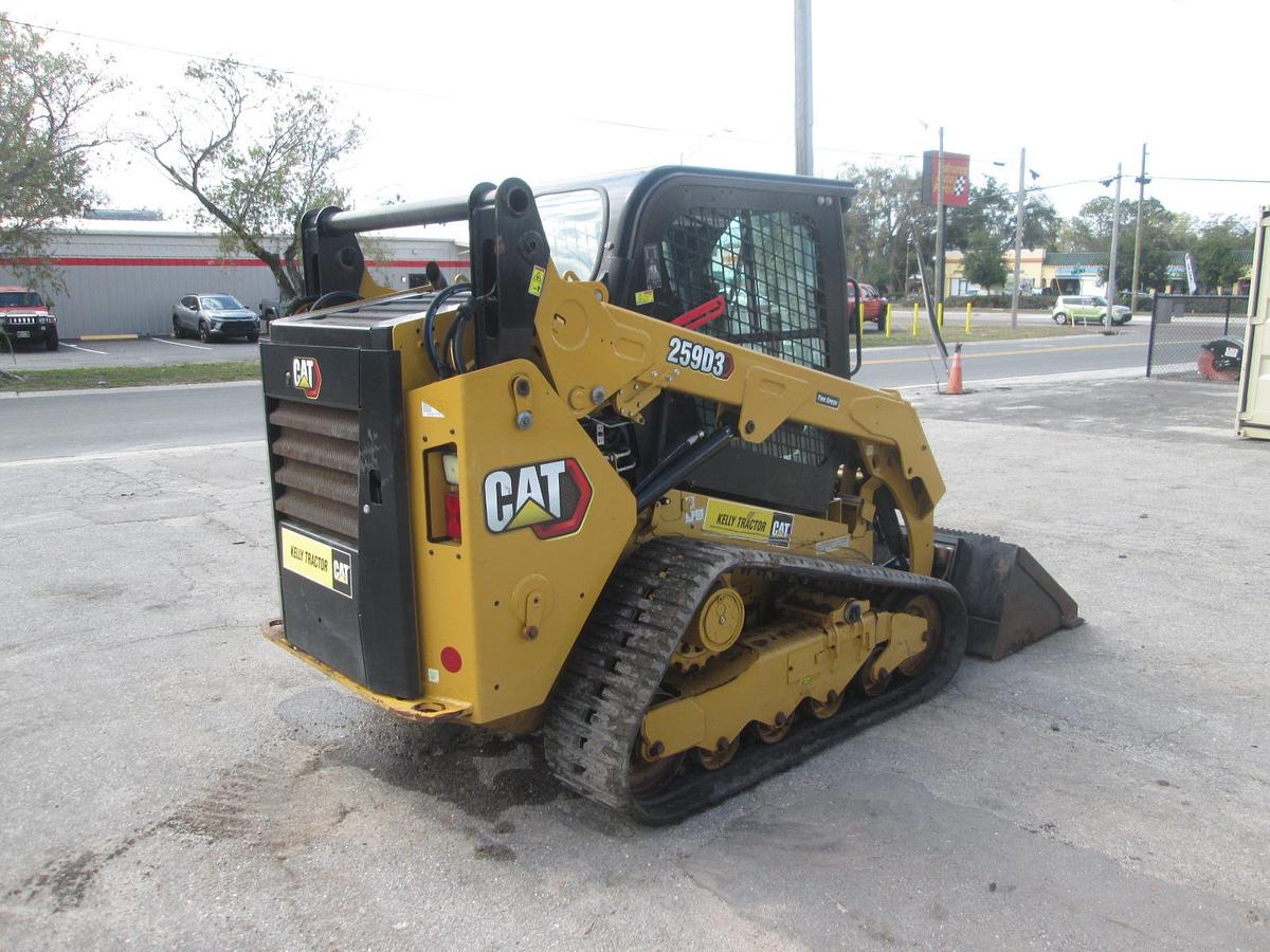 Used 2021 Caterpillar 259D3 Skid Steer