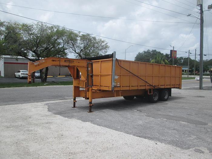 Used 2005 Anderson 20' Dump Trailer