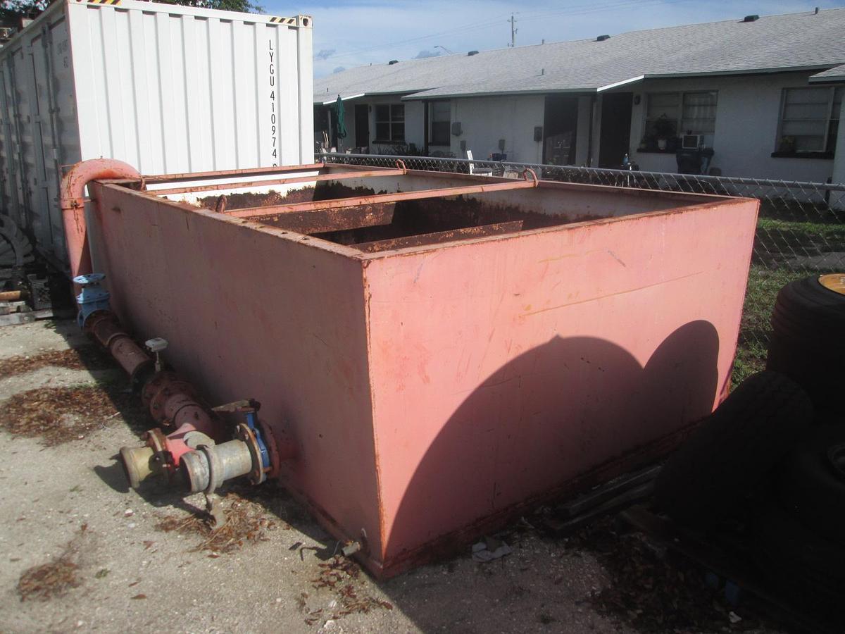Used 3800 Gallon Water Pump Testing Tank