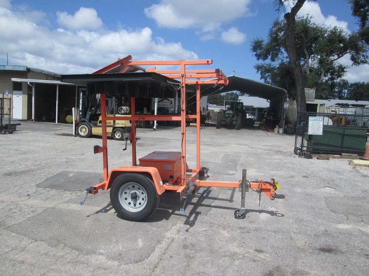 Used 2015 K&K Arrow Board Trailer