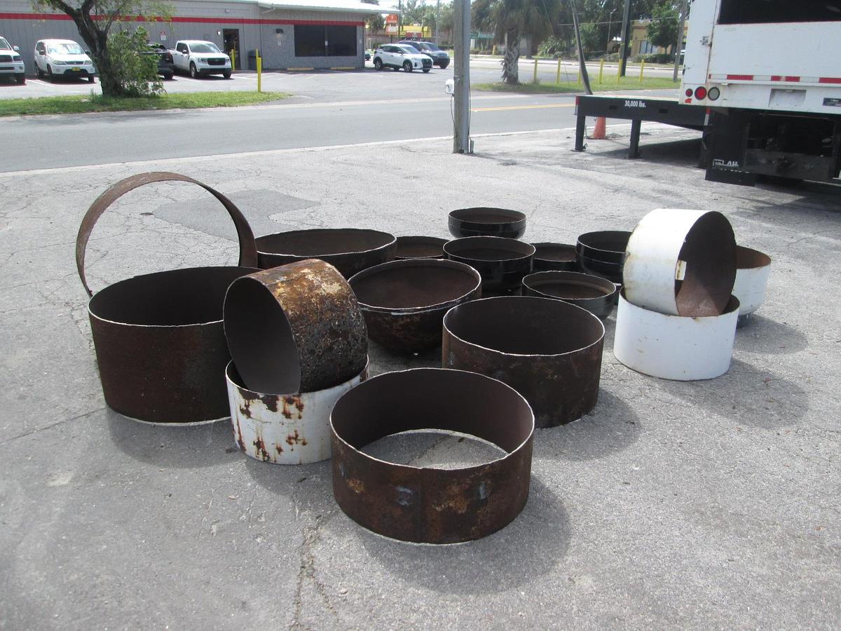 Used Heavy Duty Fire Pits and Fire Rings