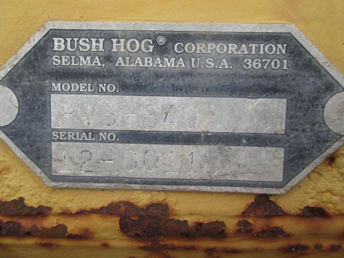 Used Bush Hog PVB-840 3 Point Pulverizer