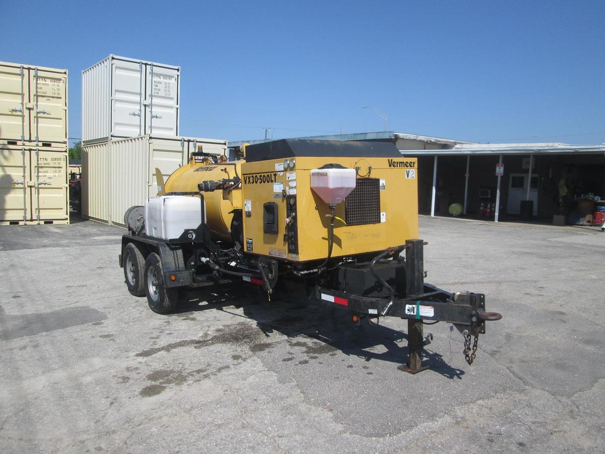 Used 2015 Vermeer VX30-500LT Sewer Vac Trailer