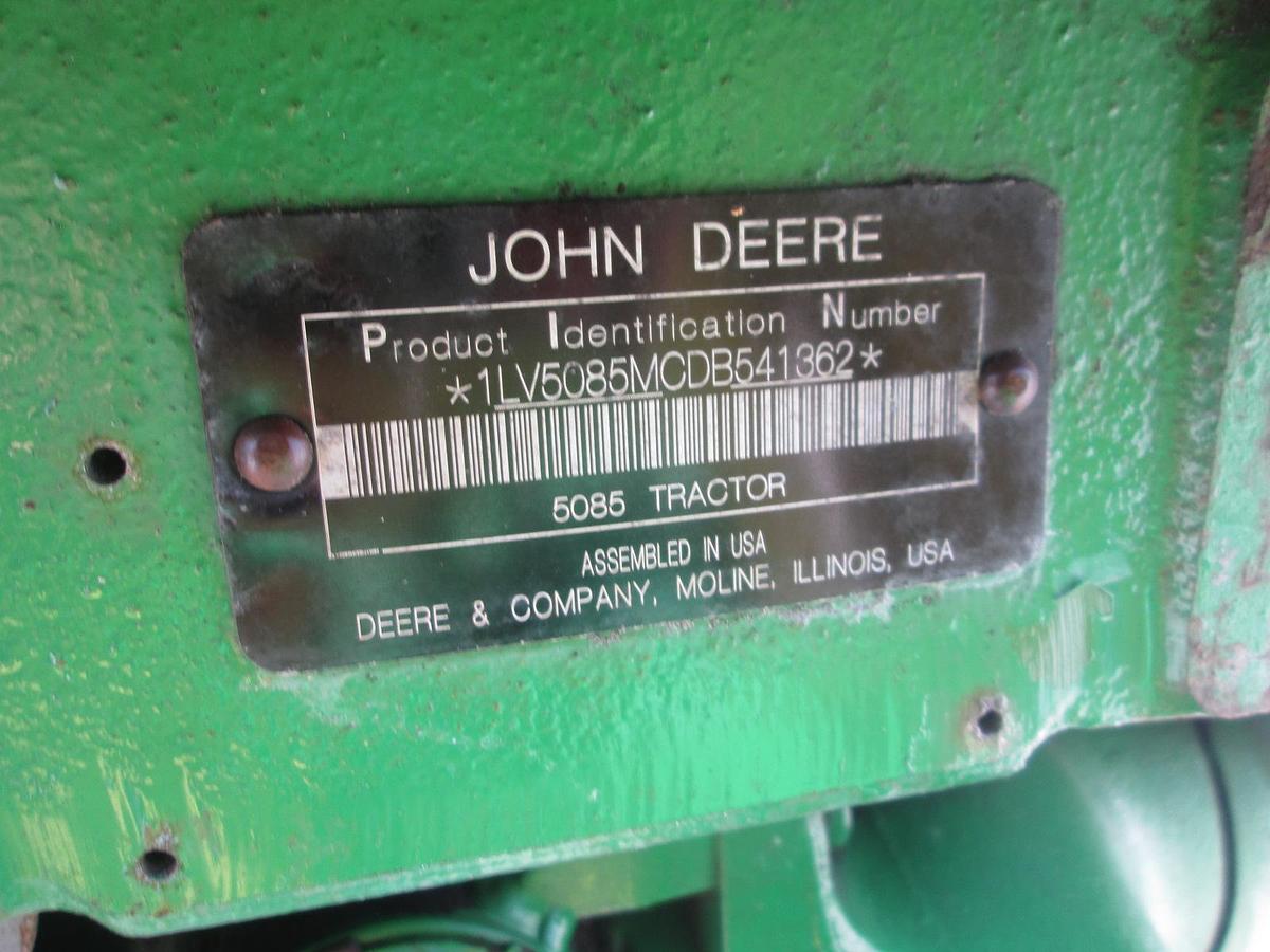 Used 2015 John Deere 5085M Tractor