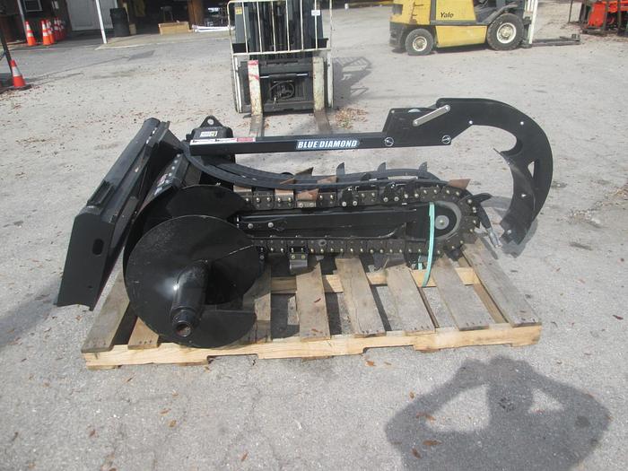 New Blue Diamond Skid Steer Trencher