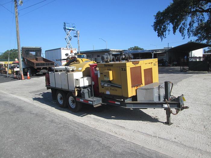 Used 2014 Vermeer Low Pro Air 533SDT Vac Tron Sewer Vac Trailer