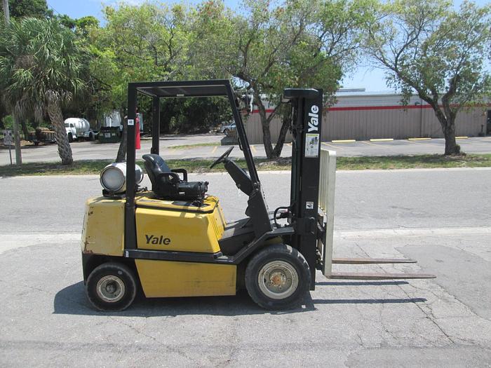 Used Yale GLP050 5,000lb LP Forklift
