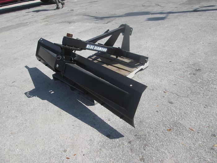 New Blue Diamond 8' Tilt and Swivel 3 Point Scrape Blade