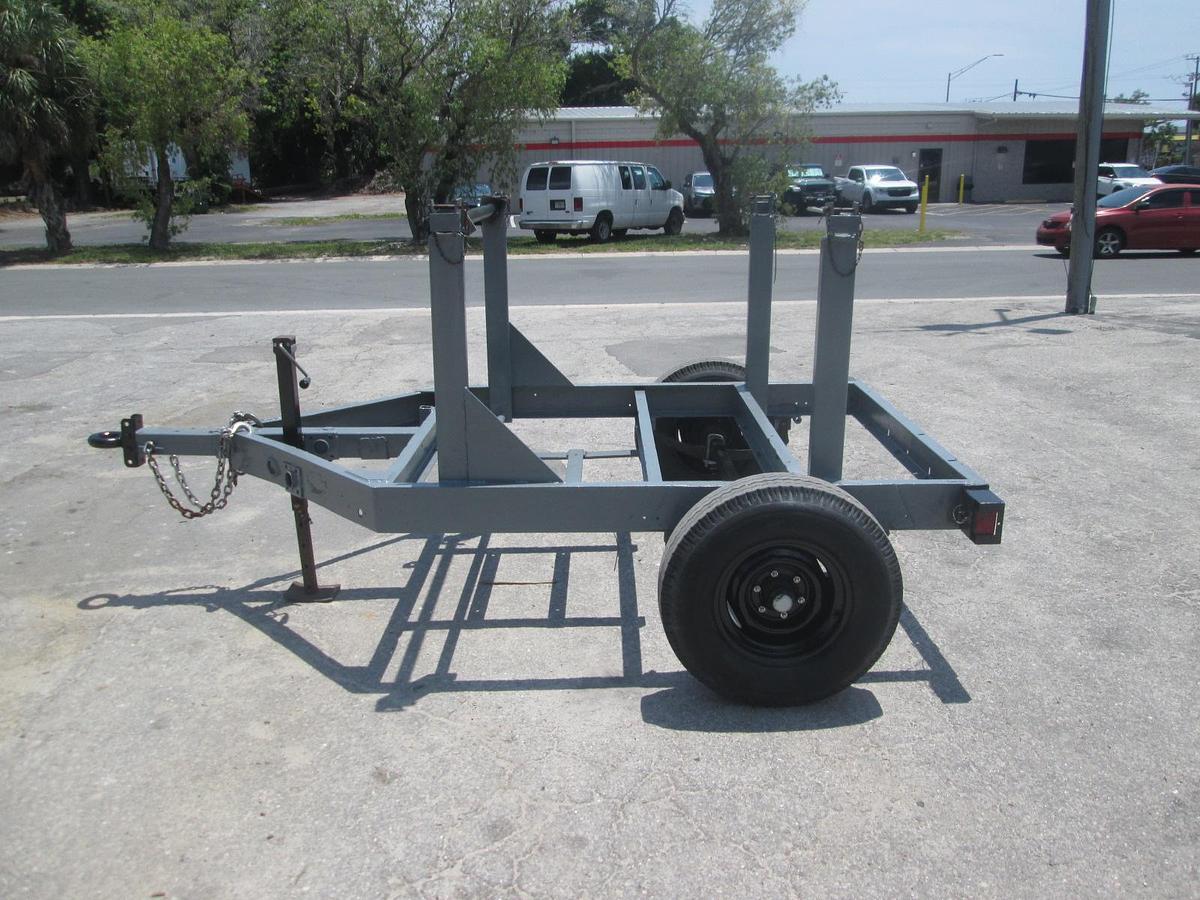 Used Dual Cable Reel Trailer