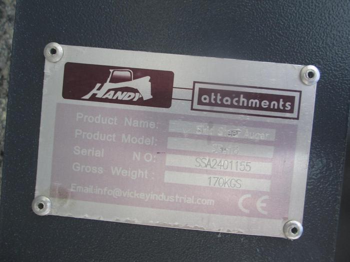 Used New Skid Steer Auger Attachment