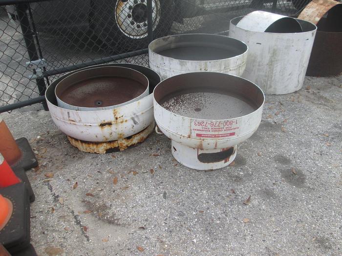 Used Steel Fire Pits, Fire Rings