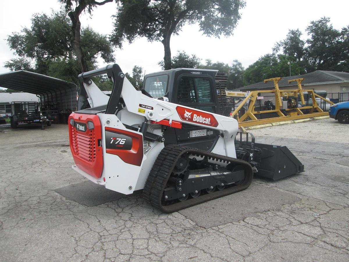 Used 2026 Bobcat T76 Skid Steer with Tilt Trailer