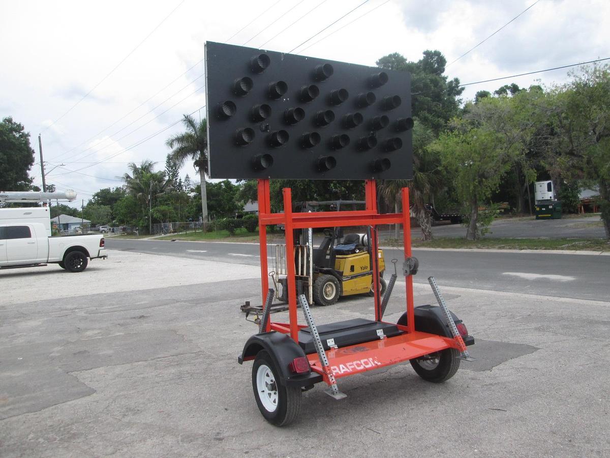 Used Trafcon Arrow Board Trailer