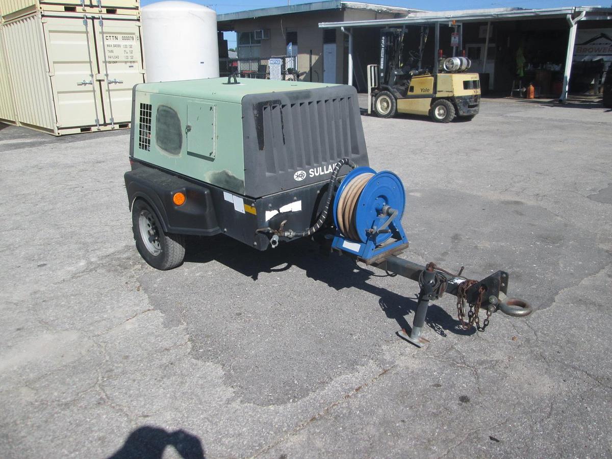 Used 2014 Sullair 185 Air Compressor