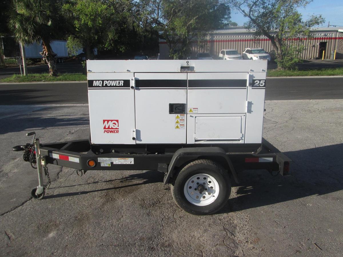Used 2013 Multiquip 20KW Trailer Mounted Generator