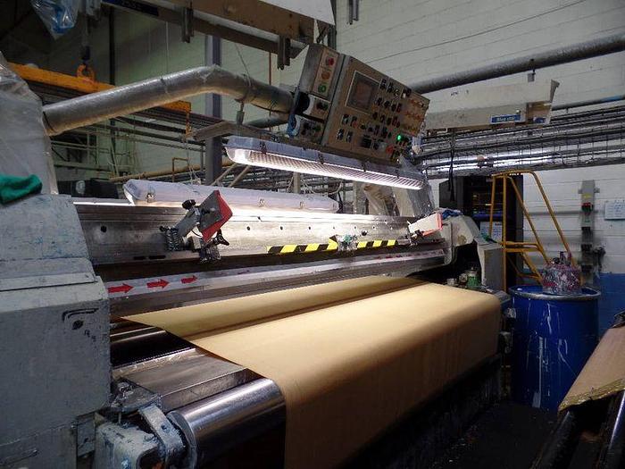 Used 1 x 2.2m Isotex Coating Line, 2001-2