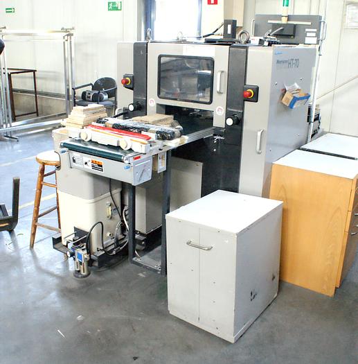 Used Horizon HT-70 three-knife trimmer