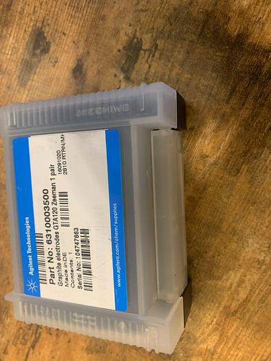 Used Graphite electrodes GTA120 Zeeman 1 pair