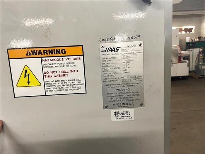 Used 2004 Haas Mini Mill