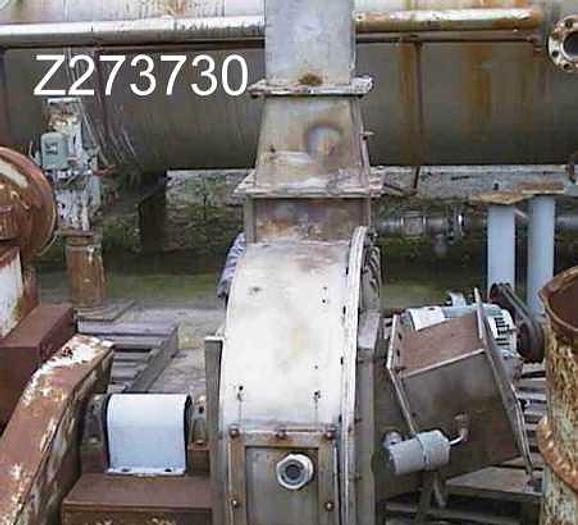 Used Dryer, Flash, S/st, Bowen, 800 lb/hr Feed @ 67% Water, #Z273730