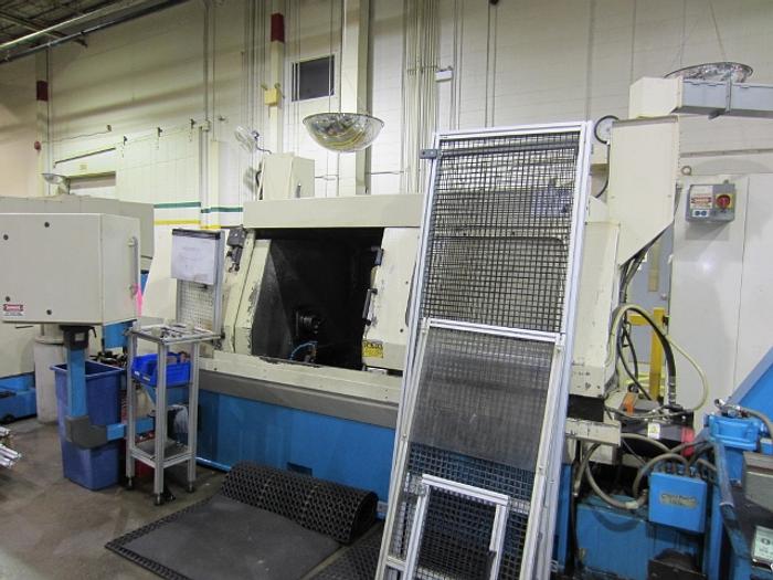 Seneca Falls Model EW-75 Facing & Centering Machine with Milling Station 5392