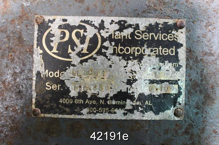 Used Nash CL6001 Vacuum Pump, Iron Casing, Stainless Steel Lined #42191