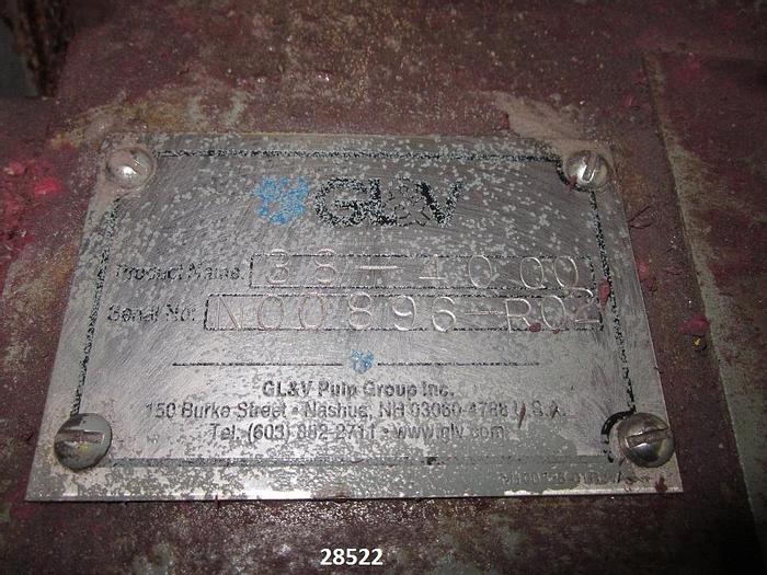 Used Beloit-Gl&V DD4500 Refiner 38" #28522