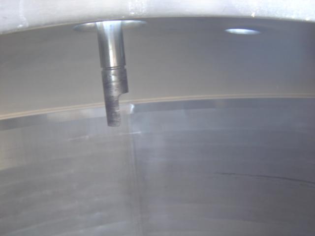 Usado 600 GALLON PROCESSOR TANK. WALKER MODEL PZ-CB-SP SERIAL 2538