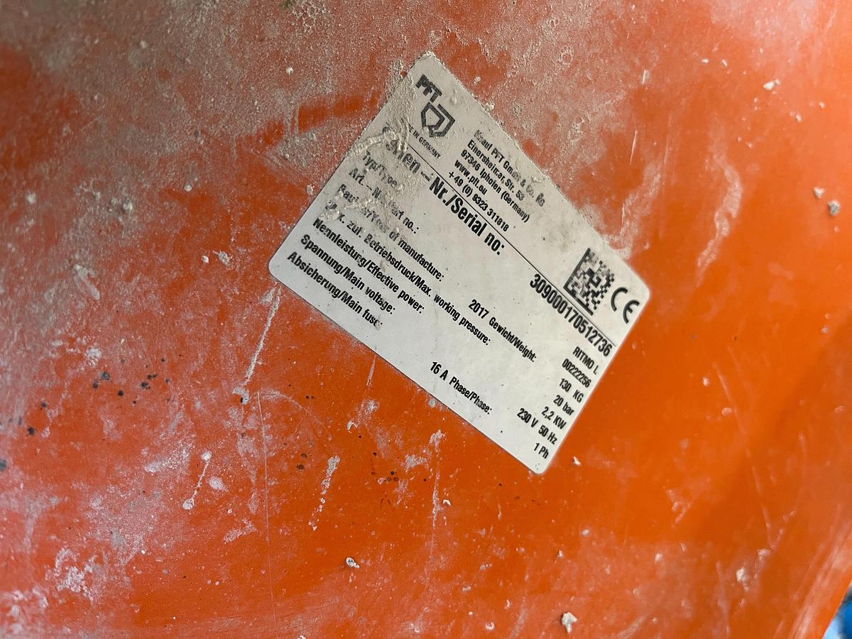 Gebraucht 2017 PFT Ritmo L Plus