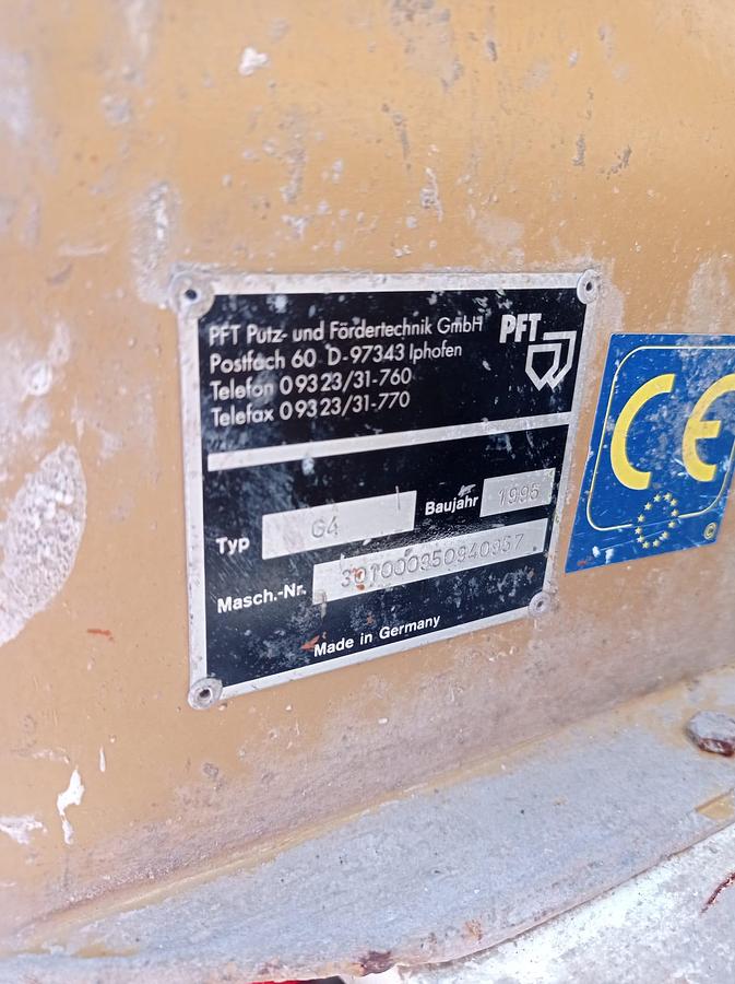 Gebraucht 1995 PFT G4 Gold