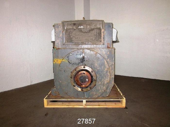 Used Siemens-Allis-134-Motor 400 HP, 890 RPM #27857