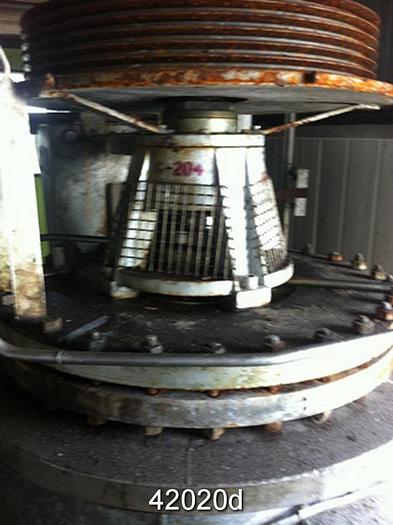 Used Used Luwa Model LB-1050 Stainless Steel Wiped Film Evaporator #42020