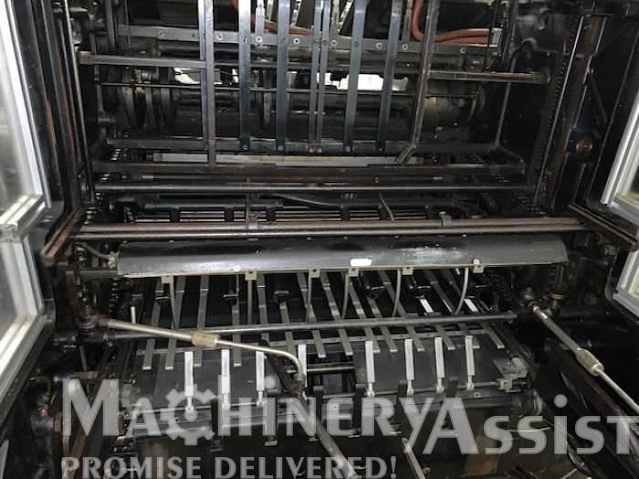 Used Heidelberg SB Cylinder 56x82 Diecutter Letterpress