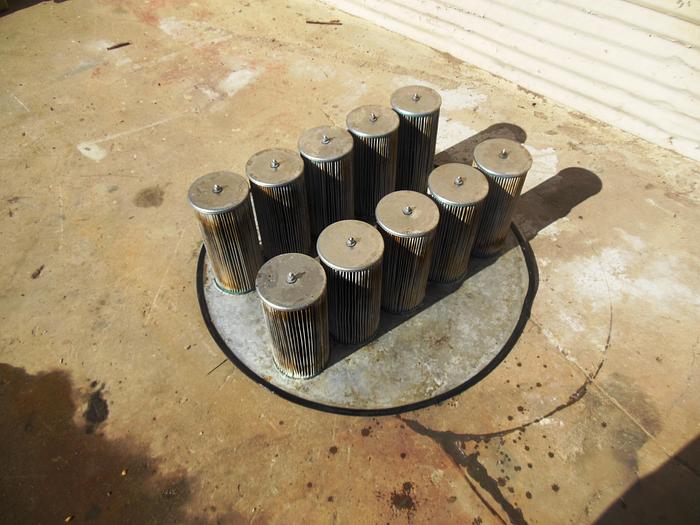 Used Dust Collector, Baghouse, 200 CFM, 10 Cartridge, Pneu-con,Dust Collector, Baghouse, 200 CFM, 10 Cartridge, Pneu-con, #S674406