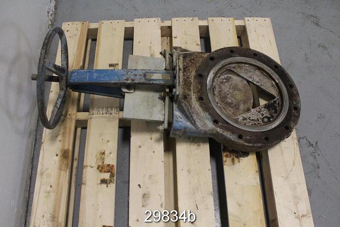 Used Dezurik 12" Hand Operated Knife Gate Valve #29834