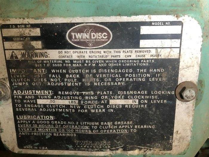 Used 0 Gardner Denver FXD 7-1/2" X 10" Duplex Mud Pump