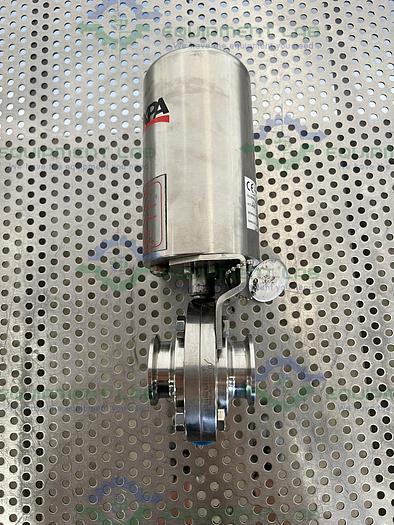 Used Inoxia  V9460-0040002 DN-1 1/2"  Butterfly Valve 316L